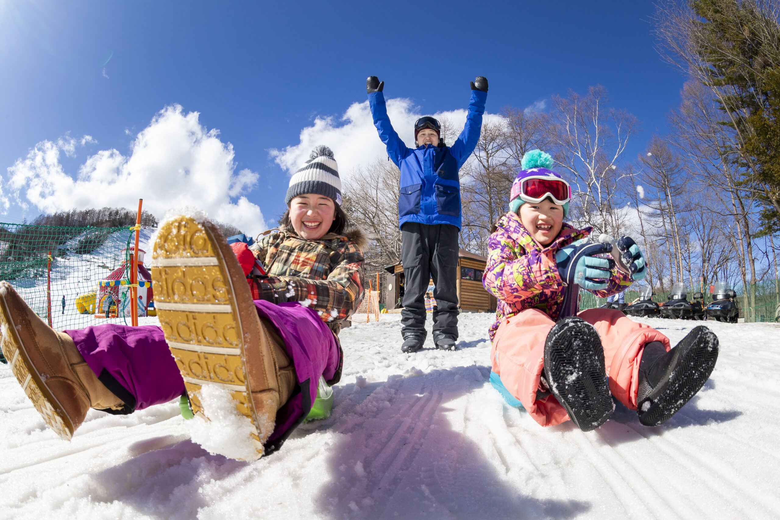 人気キッズパークのスキー場 ファミリースキー情報サイト ハピスノ happy snow kids