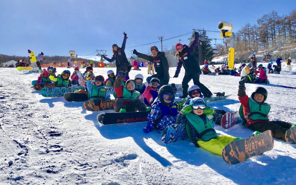 キッズスクール自慢のスキー場 ファミリースキー情報サイト ハピスノ happy snow kids